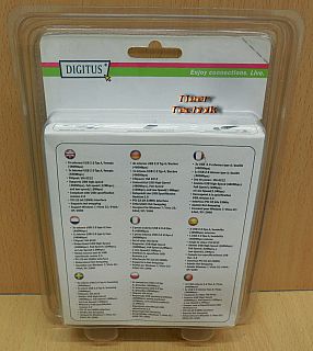 Digitus 3+1 Port Hi-Speed USB 2.0 PCI Adapter Karte mit LP Blende NEU OVP* sk53