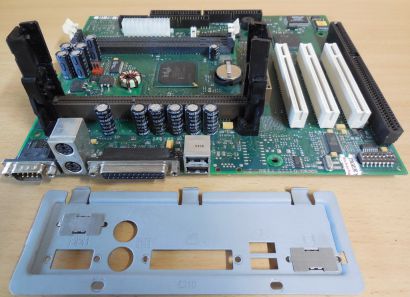 FSC D1115-F10 GS 2 Mainboard +Blende ISA Slot 1 Intel 440BX AGP PCI SDRAM* m947