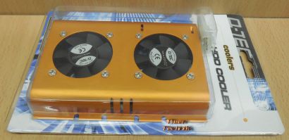 Q-Tec 13229 3,5 zoll HDD Cooler Kühler HDD Festplattenkühler Molex 4pin* gl122