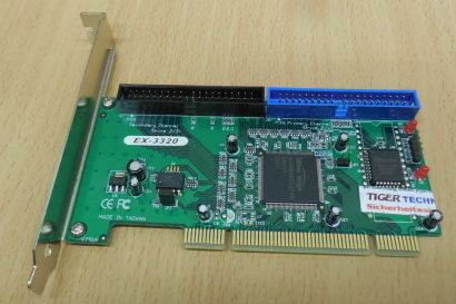 Exsys EX-3320 E IDE DMA 133 RAID 0 1 PCI Adapter Karte für 4 HDD NEU OVP* sk54