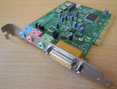 Creative Labs Sound BLASTER CT4810 PCI 128 Midi Game Port Soundkarte* s23