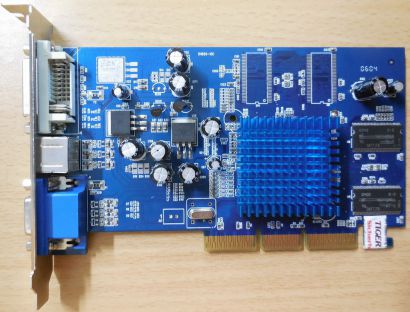 ATI Radeon 9200 SE XS-2 128MB 64Bit DDR VGA HDTV-Out DVI AGP Grafikkarte* g432