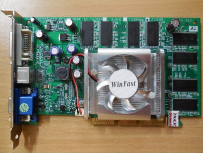 Leadtek WinFast A360 LE TD GF FX5700LE 256MB 128Bit DDR AGP VGA TV-Out DVI* g433