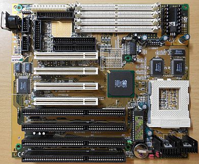 MSI MS5146 Ver1.1 AT Mainboard Sockel 7 EDO RAM 4x ISA PCI IDE MS-5146* m952