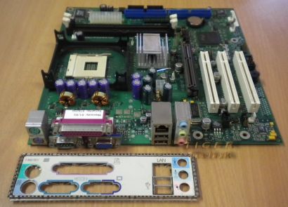 Fujitsu Siemens FSC D1381-A11 GS3 Mainboard +Blende Sockel 478 VGA Sound LAN*m94