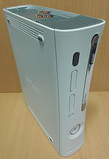 Microsoft XBOX 360 weiß defekt als Ersatzteilträger E74 Fehler ROD* spk01