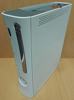 Microsoft XBOX 360 weiß defekt als Ersatzteilträger E74 Fehler ROD* spk01