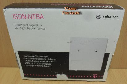 Telekom ISDN NTBA sphairon Netzabschlussgerät UN341528418 286007.8 NEU OVP*nw541