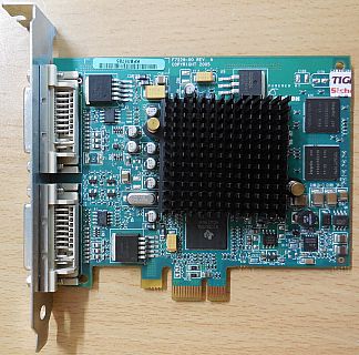 Matrox Millennium G550 G55MDDE32F 32MB 64Bit DDR DualHead PCIe 2xDVI Passiv*g438