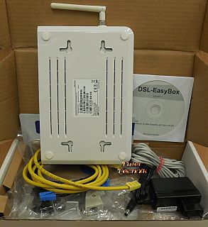 SMC Easy Box A 801 DSL Router ADSL ADSL2+ 3xTAE WLAN ISDN USB 4x LAN* nw545