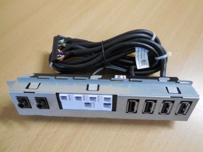 Dell Optiplex 790 MT D09M Front Panel 0G3XVD-74211 USB Audio LEDs Panel* pz622