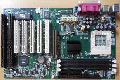 QDI Advance 9 V3.0(S3.1) Mainboard +Blende Sockel 370 P6V693 A9 2x ISA* m984