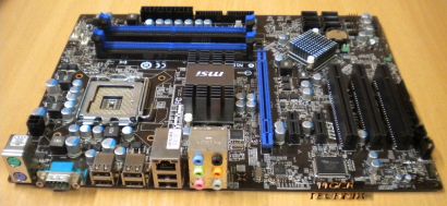 MSI P43T-C51 MS-7519 Ver. 1.4 Mainboard * Sockel 775 Quad-Core Ready *m97