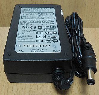 APD Asian Power Devices Inc. DA-24B12 AC DC Adapter 12V 2A Netzteil* nt895