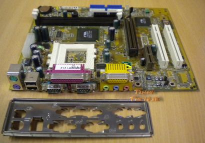 MSI MS-6323 Ver:1 mit Blende FSC-OEM FSB133 AGP 4x Sound 3x PCI Sockel 370*m99