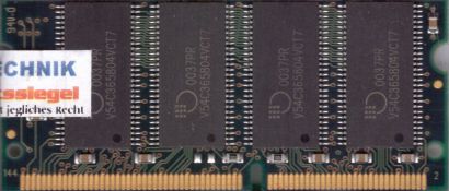 Siemens PC100 64MB SDRAM 100MHz SODIMM SD RAM Arbeitsspeicher* lr142