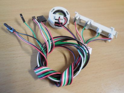 Delphin Boreas-A280 Power+Reset Schalter - HDD+Power LEDs System Speaker* pz837