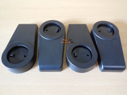 Chieftec Gehäusefüße Set bestehend aus 4 Stück schwarz 90 Grad drehbar* pz841