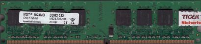 MDT M924-533-16A PC2-4200 1GB DDR2 533MHz Arbeitsspeicher RAM* r775