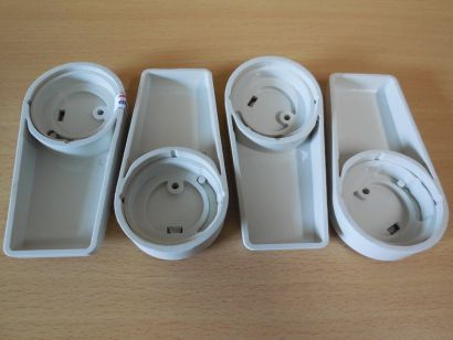 Chieftec Gehäusefüße Set bestehend aus 4 Stück Beige 90 Grad drehbar* pz847