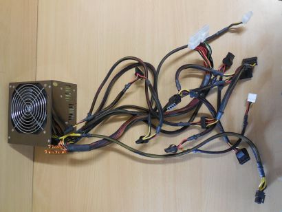 Amacrox Warrior AX500-A 460Watt Computer PC Netzteil ATX SATA Molex PCIe* nt1531