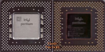 CPU Prozessor Intel Pentium SY037 166 MHz FSB 66 Sockel 7 Pentium I 1* c619