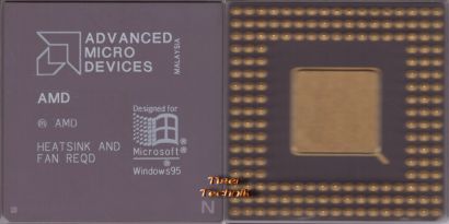 CPU Prozessor AMD Am5x86 P75 133MHz FSB Sockel 3 AMD-X5-133ADW 80486 Retro* c627