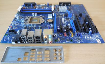 Intel DP55WG Rev E57269 404 Mainboard + Blende Sockel 1156 DDR3 IEEE1394* m1002