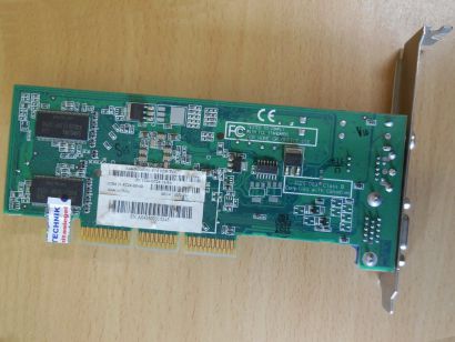 SAPPHIRE Atlantis Radeon 9200 SE ATI AGP 64MB DDR TVO VGA Composite Grafik* g448
