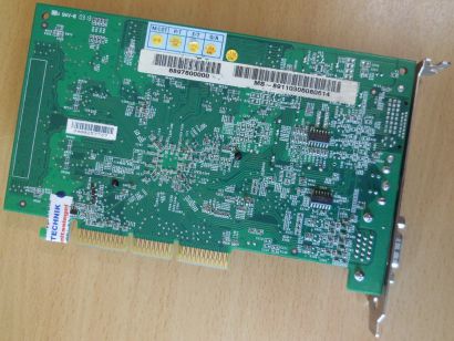 MSI MS-8911 GeForce FX5200 AGP 8x 64MB DDR 128 Bit VGA TV-Out Grafikkarte*g453