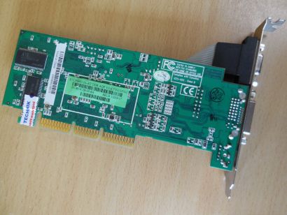 Sapphire Radeon 7000 RV100 64MB 64Bit DDR AGP VGA DVI-I TV-Out Grafikkarte* g233
