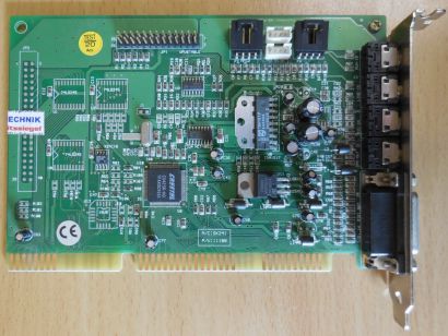 CRYSTAL CS4236-KQ SK241 11100 16Bit KJD-MUSIC16 ISA RETRO Audio Soundkarte* s71