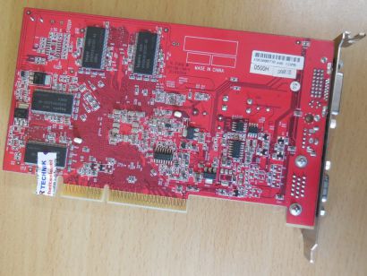 FIC A96 Radeon 9600 PN 109-A035GN-10A 128MB 128Bit DDR AGP 8x VGA TV DVI-I* g471