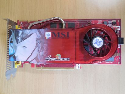 MSI RX1950Pro T2D256E MS-V076 PCIe 256MB 256Bit GDDR3 2x Dual Link DVI HDTV*g472
