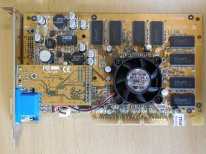 nVIDIA GF-N16 GeForce2 GTS Pro 64MB 128Bit DDR VGA TV-Out AGP4x Grafikkarte*g473