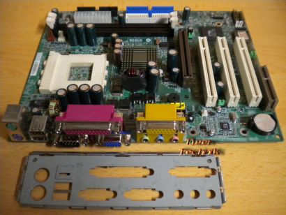 MSI MS-6340 Ver. 5 Mainboard Sockel 462 AGP PCI CNR VGA LAN + Blende* m320