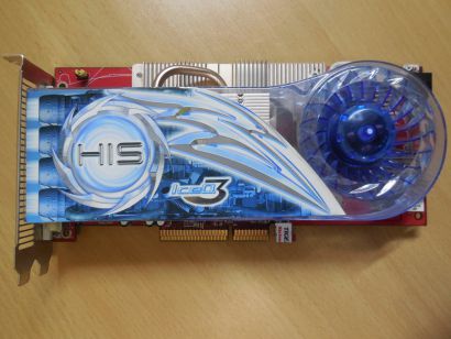 HIS Radeon X1950Pro IceQ3 Turbo AGP 512MB 256Bit GDDR3 HDCP 2x DVI-I HDTV* g479