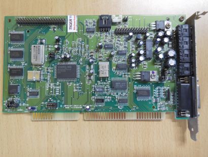 Creative Labs CT2800 Vibra16S SoundBlaster FCCID IBACT-SBV1SS ISA Soundkarte*s72