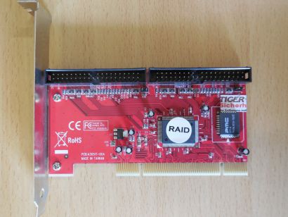 ITE IT8212F IDE RAID PCI Adapter Karte Controller bis 4 IDE Festplatten HDD*sk59