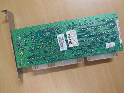 Trident 7210 Rev H1 TVGA9000I-3 VGA 1MB 16Bit RETRO ISA Grafikkarte* g481