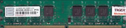 Transcend PC2-4200 1GB DDR2 533MHz CL4 Arbeitsspeicher RAM DIMM* r791