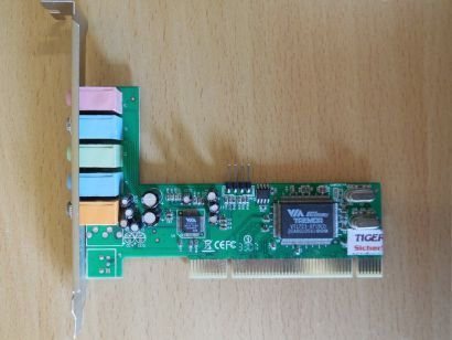 LogiLink PC0027B 5.1 CMI8738 PCI 6-Kanal Surround MIDI Gameport Soundkarte* s74