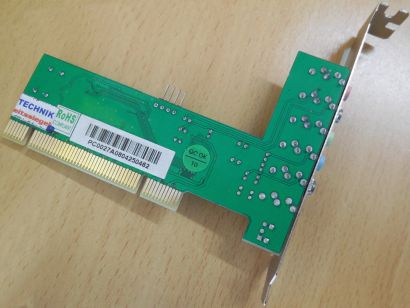 LogiLink PC0027B 5.1 CMI8738 PCI 6-Kanal Surround MIDI Gameport Soundkarte* s74