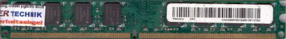 Transcend JM800QLU-2G PC2-6400 2GB DDR2 800MHz Arbeitsspeicher RAM DIMM* r799