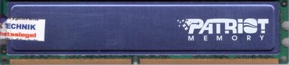 Patriot PSD21G5332H PC2-4200 1GB DDR2 533MHz CL4 Arbeitsspeicher RAM* r814