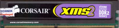 Corsair XMS2 CM2X1024-6400 CL5 PC2-6400 1GB DDR2 800MHz Arbeitsspeicher RAM*r815