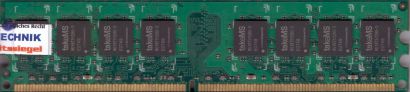 takeMS TMS1GB264C081-665UE PC2-5300 1GB DDR2 667MHz CL5 Arbeitsspeicher RAM*r822