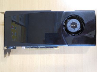 PNY GMGTX46N2H1GZ-0TN GeForce GTX 465 1GB 256B GDDR5 SLI PCIe Mini HDMI DVI*g485