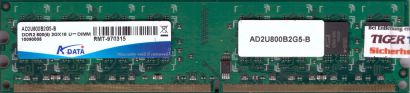 ADATA AD2U800B2G5-B PC2-6400 2GB DDR2 800MHz CL5 Arbeitsspeicher RAM DIMM* r833