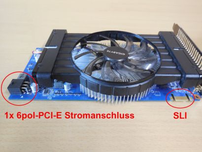 GIGABYTE GV-N550OC-1GI GeForce GTX 550 Ti 1GB GDDR5 PCIe2.0 Mini HDMI 2xDVI*g495